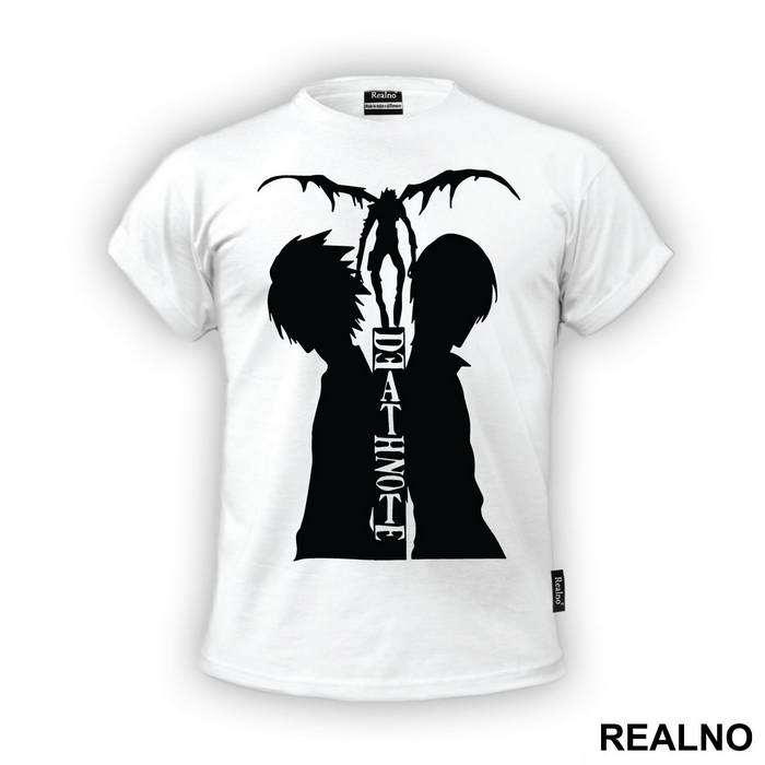 L, Kira and Ryuk Siluets - Death Note