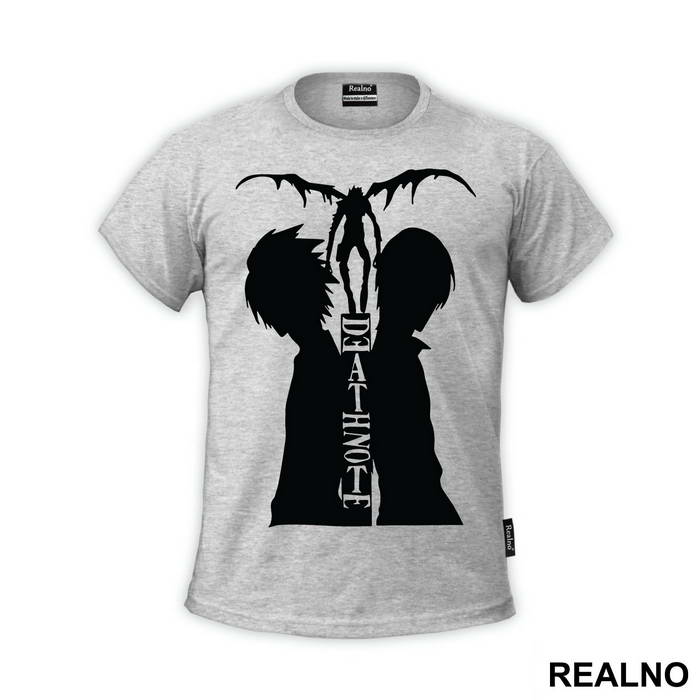 L, Kira and Ryuk Siluets - Death Note