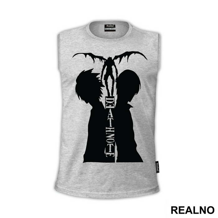 L, Kira and Ryuk Siluets - Death Note