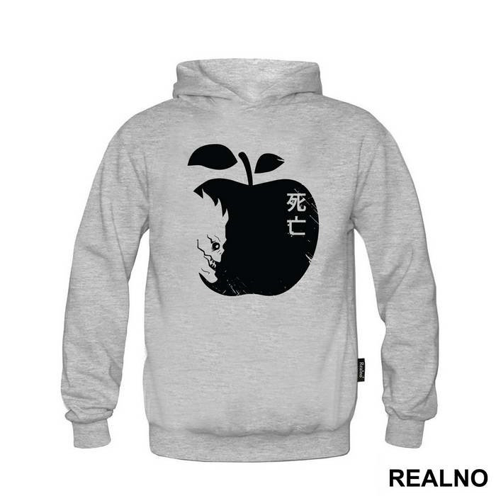 Ryuks Face in an Apple - Death Note