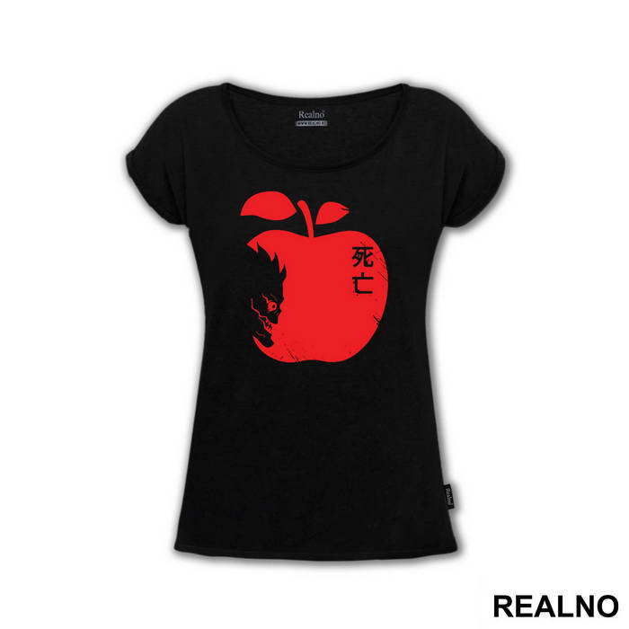 Ryuks Face in an Apple - Death Note