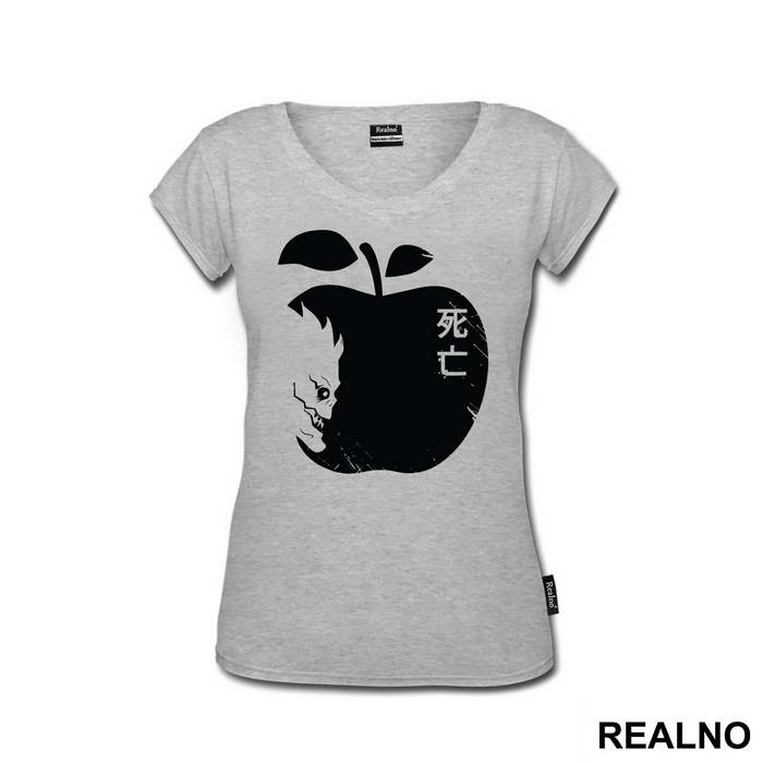 Ryuks Face in an Apple - Death Note