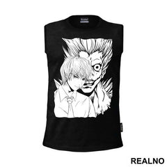 Light and Ryuk Portrait - Death Note
