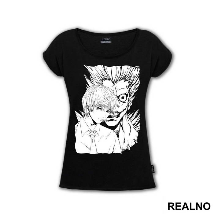 Light and Ryuk Portrait - Death Note