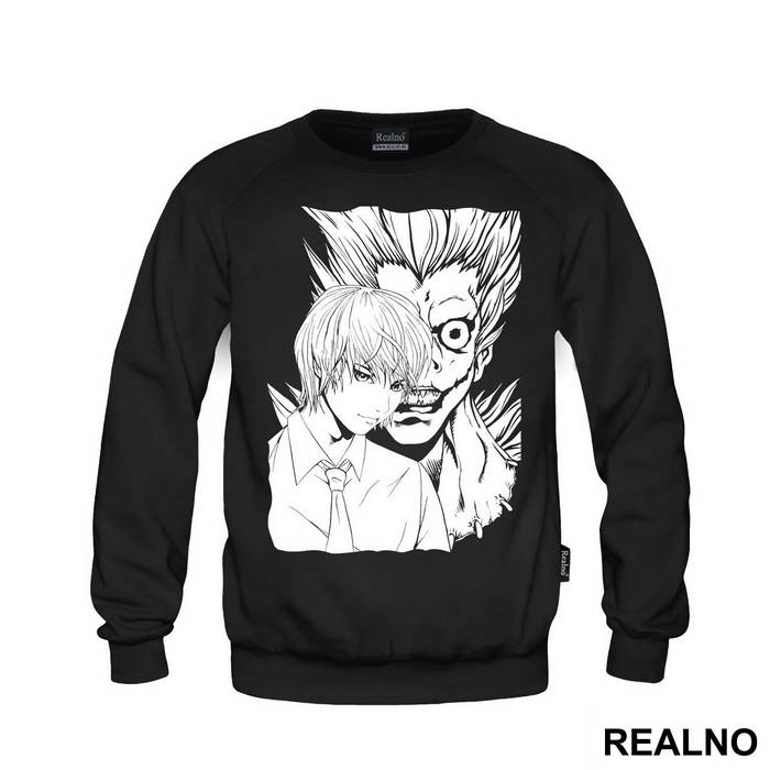 Light and Ryuk Portrait - Death Note