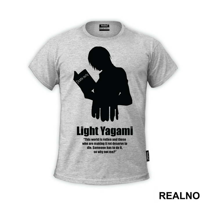 Light Yagami Quote - Death Note