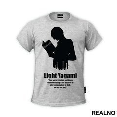 Light Yagami Quote - Death Note