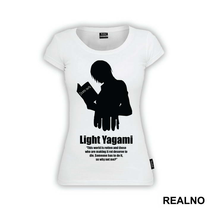 Light Yagami Quote - Death Note