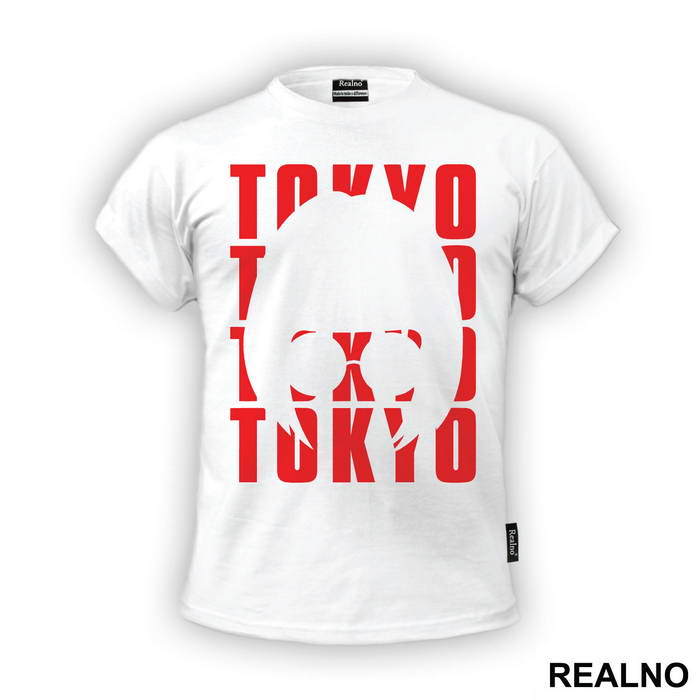 Tokyo - Tokio Outline - La Casa de Papel - Money Heist - Majica