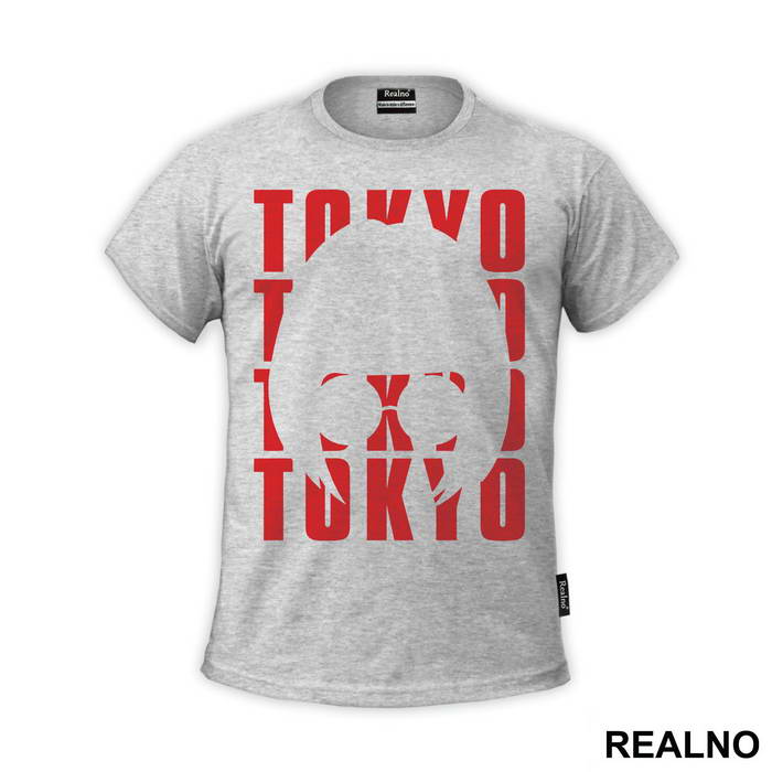 Tokyo - Tokio Outline - La Casa de Papel - Money Heist - Majica
