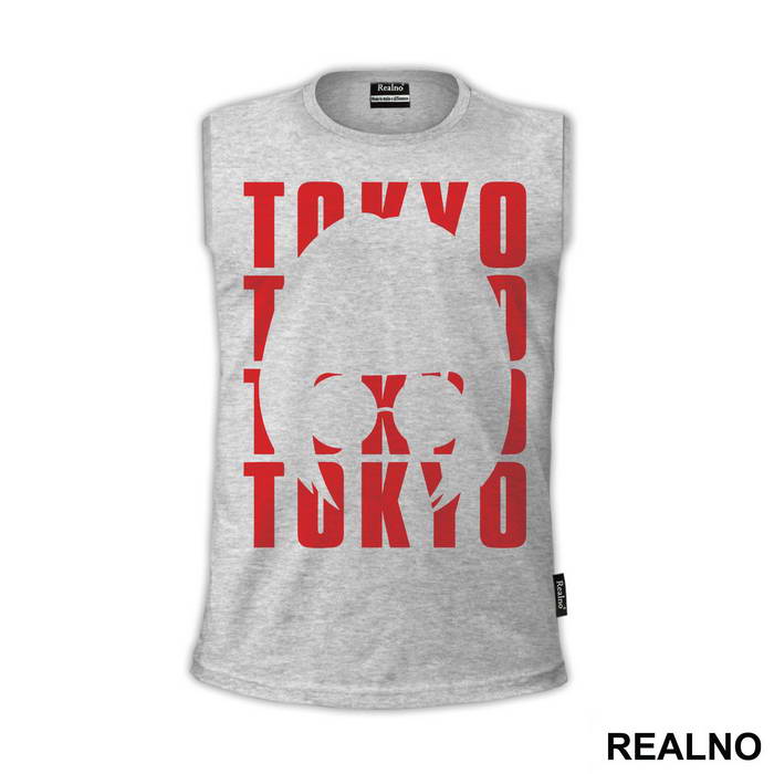 Tokyo - Tokio Outline - La Casa de Papel - Money Heist - Majica