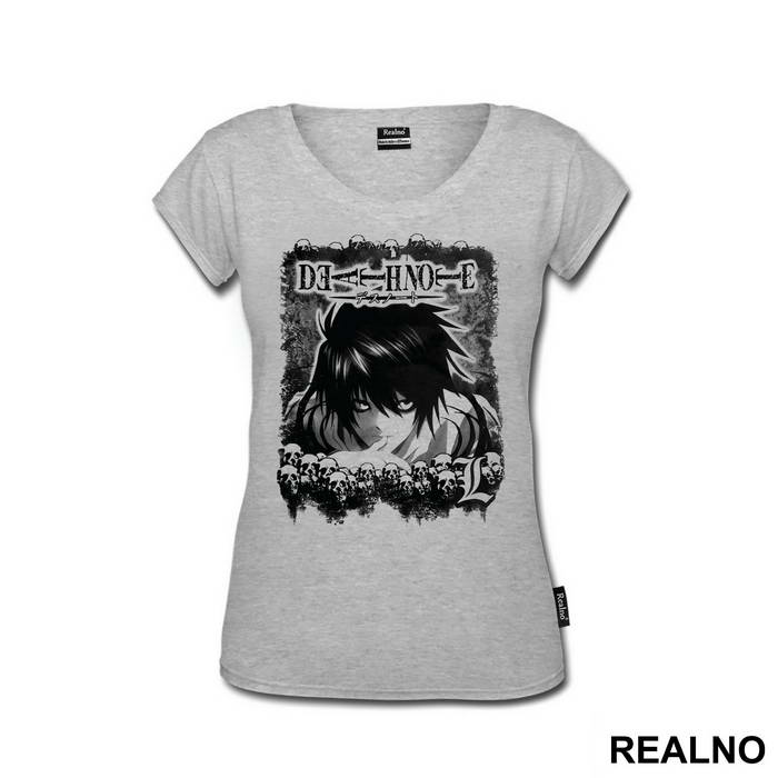 L Thinking Portrait - Death Note