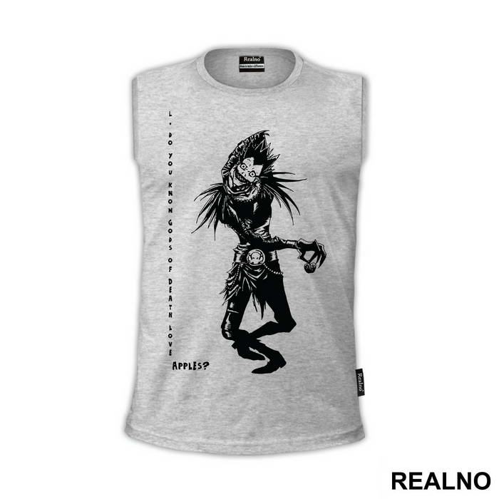 L Do You Know Gods Of Death love Apples - Death Note