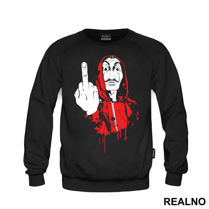 Middle Finger Up - La Casa de Papel - Money Heist - Majica