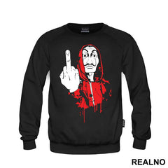 Middle Finger Up - La Casa de Papel - Money Heist - Majica