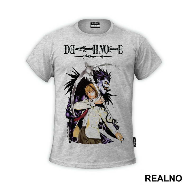 Kira and Ryuk Art - Death Note