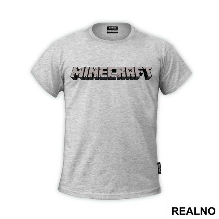 Minecraft Stone Logo - Minecraft