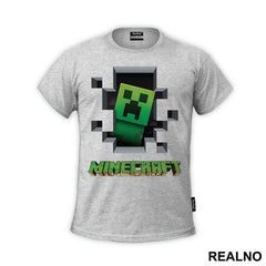 Creeper Peeking - Minecraft