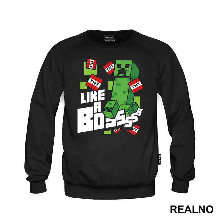 Creeper Like A Boss - Minecraft