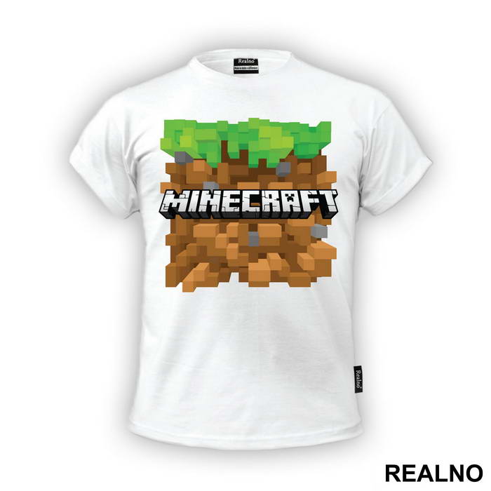 Minecraft Blocks Logo - Minecraft