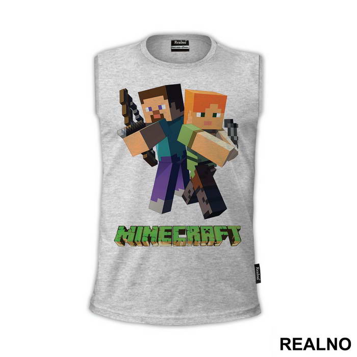 Steve And Alex - Minecraft