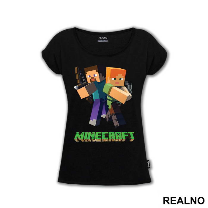 Steve And Alex - Minecraft