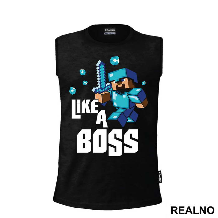 Steve Like A Boss - Minecraft