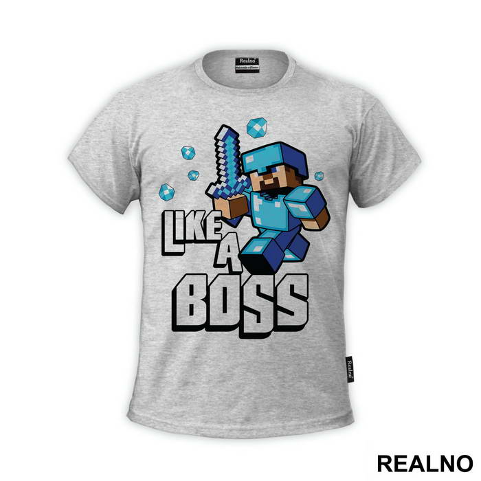 Steve Like A Boss - Minecraft