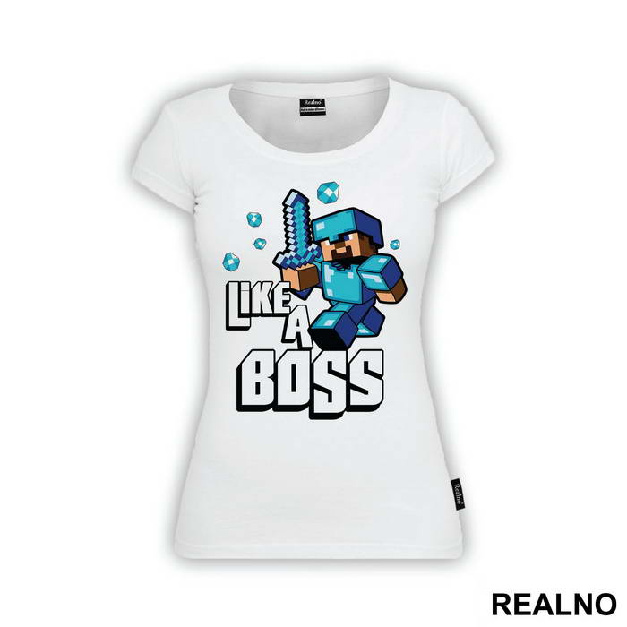 Steve Like A Boss - Minecraft