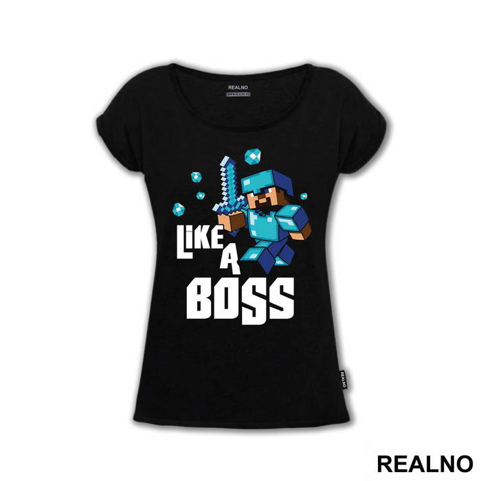 Steve Like A Boss - Minecraft