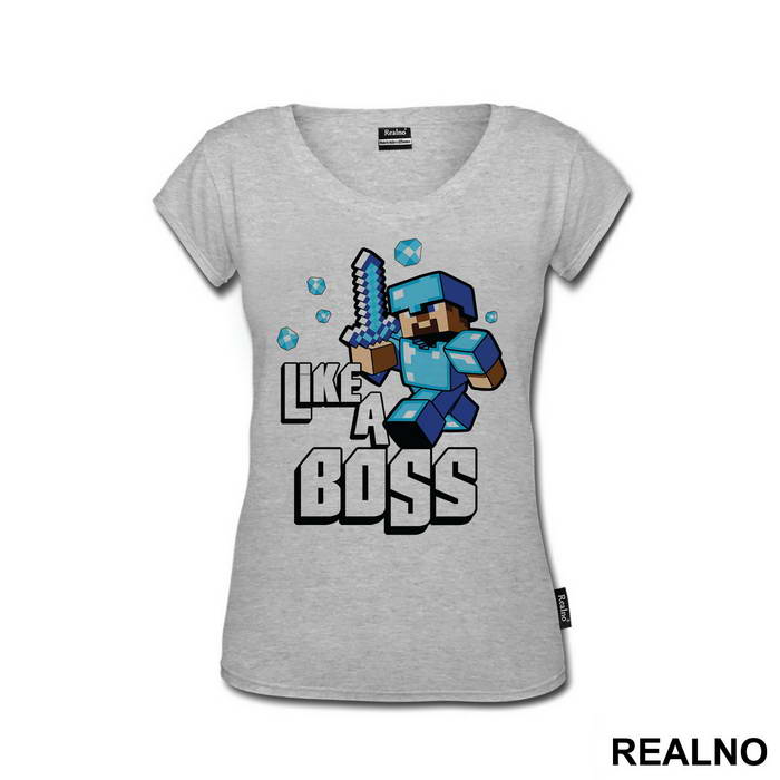 Steve Like A Boss - Minecraft