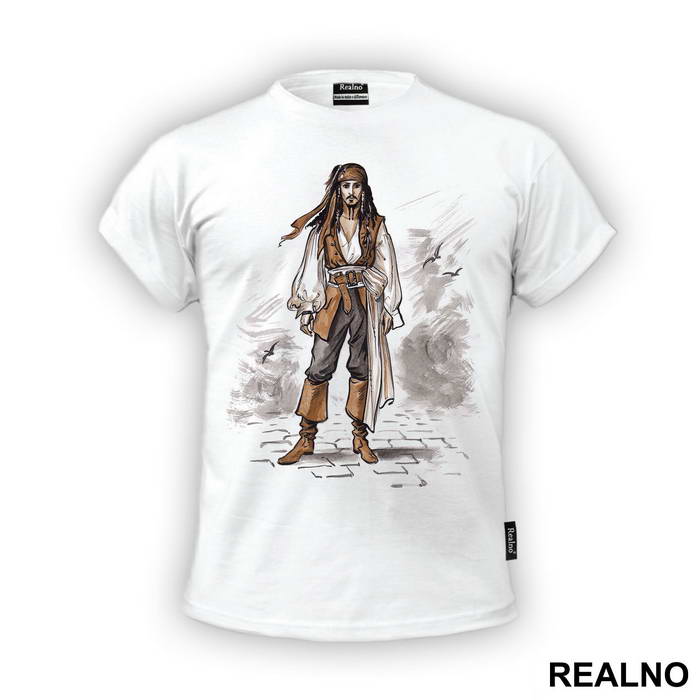 Jack Sparrow Illustration - Pirates of the Caribbean