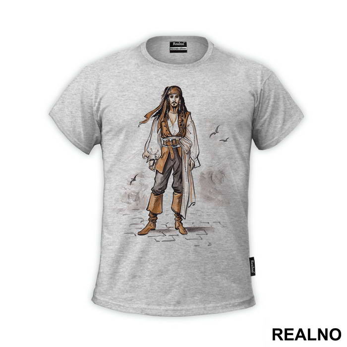 Jack Sparrow Illustration - Pirates of the Caribbean