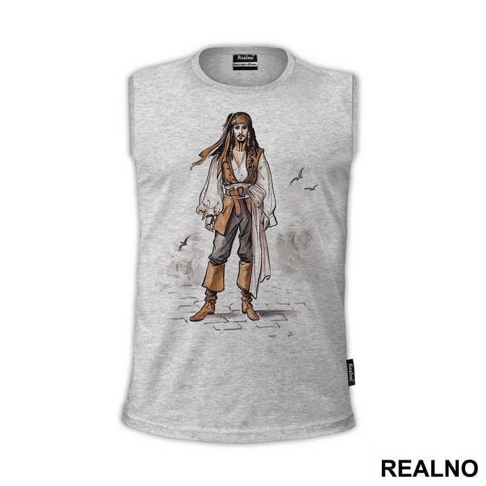 Jack Sparrow Illustration - Pirates of the Caribbean