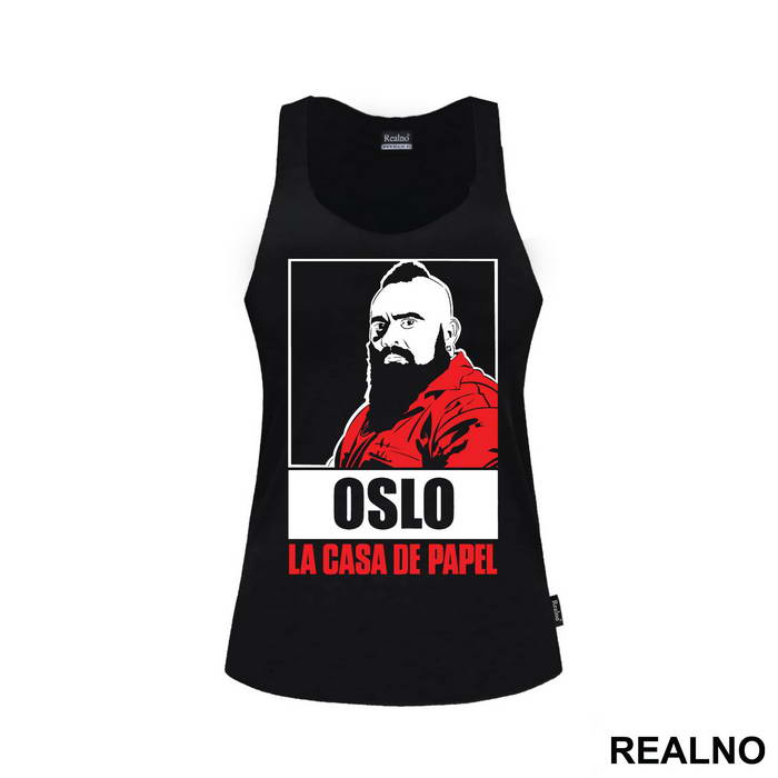Oslo Red Suit - La Casa de Papel - Money Heist - Majica