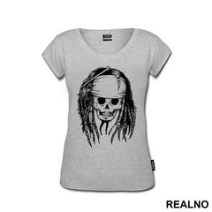 Jack Sparrow Skull Illustration - Pirates of the Caribbean