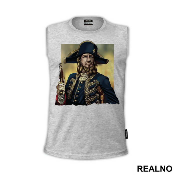 Hector Barbossa Portrait - Pirates of the Caribbean