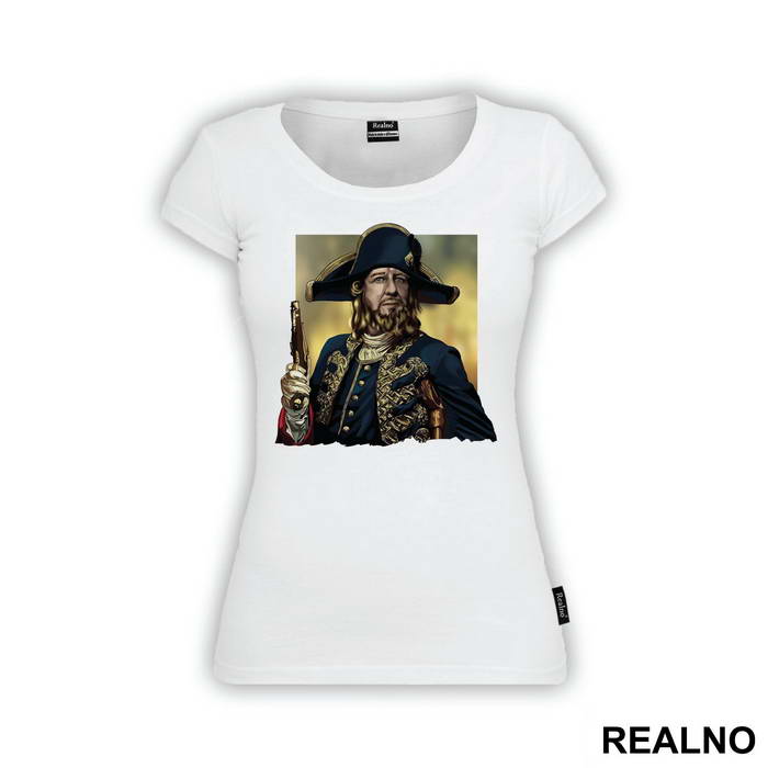 Hector Barbossa Portrait - Pirates of the Caribbean