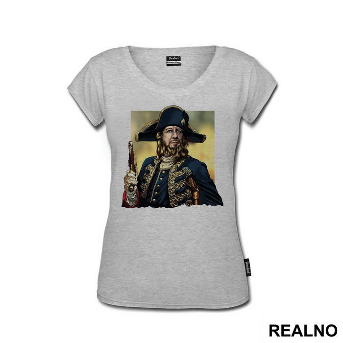 Hector Barbossa Portrait - Pirates of the Caribbean