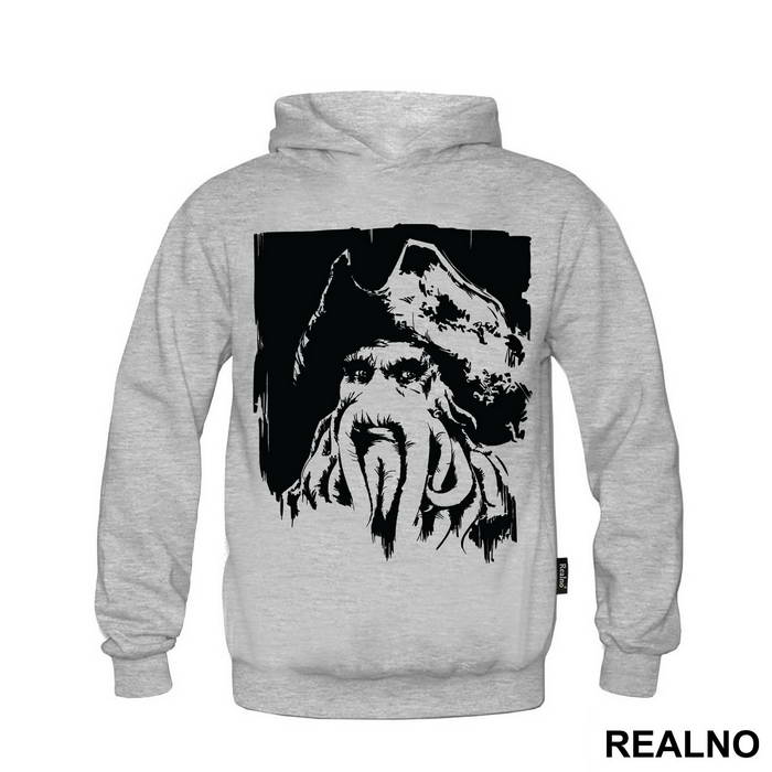 Davy Jones Illustration - Pirates of the Caribbean