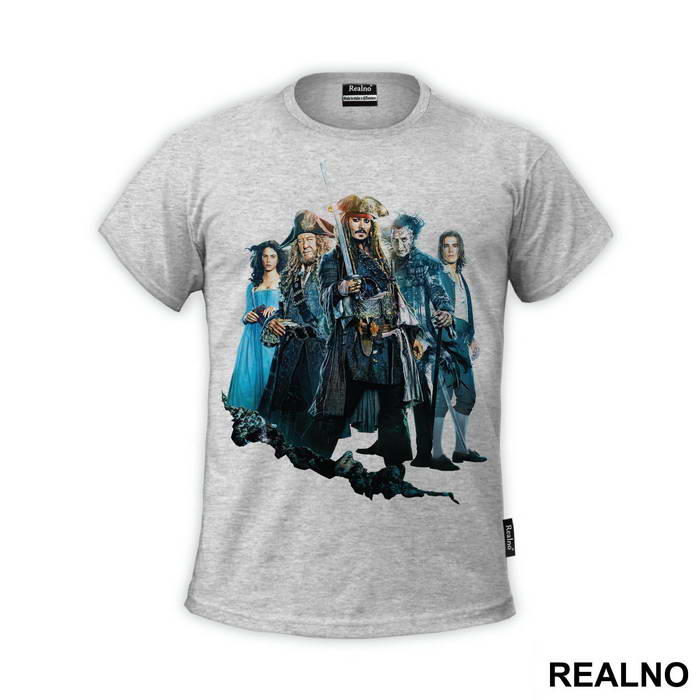 Dead Man Tell No Talkes Characters - Pirates of the Caribbean