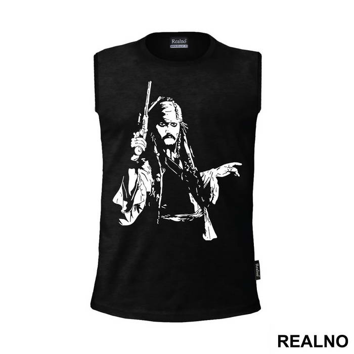Captain Jack With A Gun - Pirates of the Caribbean