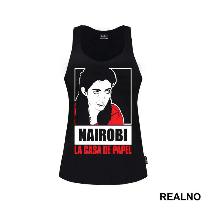 Nairobi Red Suit - La Casa de Papel - Money Heist - Majica