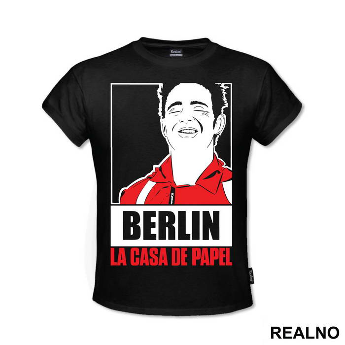Berlin Red Suit - La Casa de Papel - Money Heist - Majica