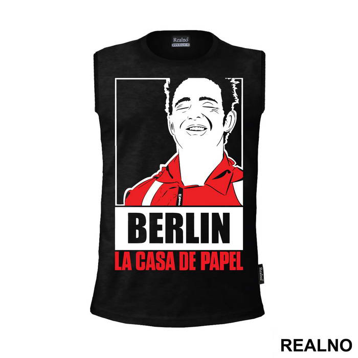 Berlin Red Suit - La Casa de Papel - Money Heist - Majica