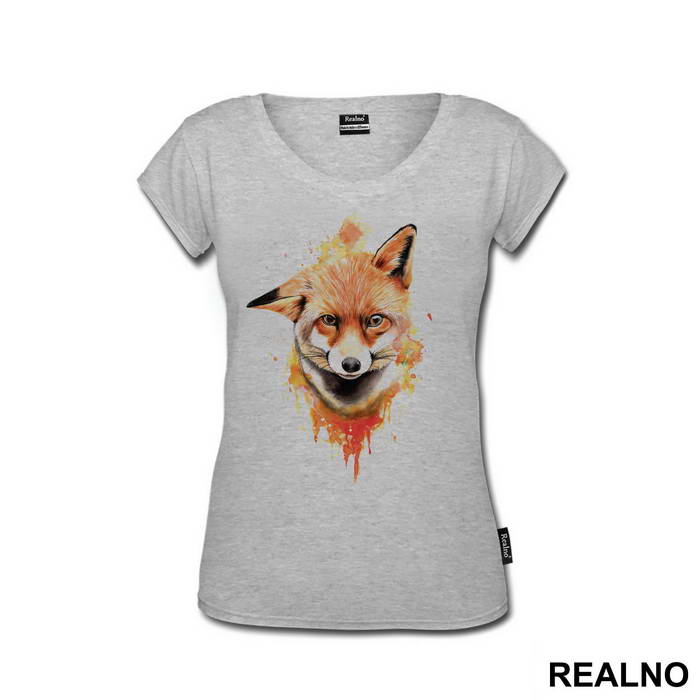 Fox Portrait Splash - Životinje