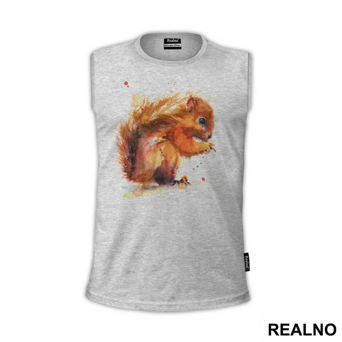 Squirrel Painting - Životinje