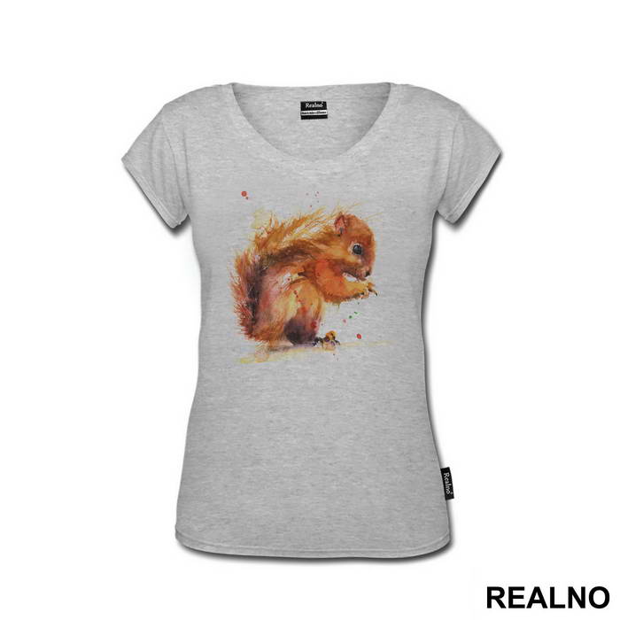 Squirrel Painting - Životinje