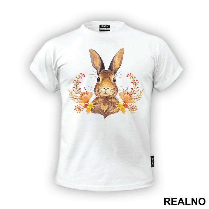 Rabbit With Flowers - Životinje