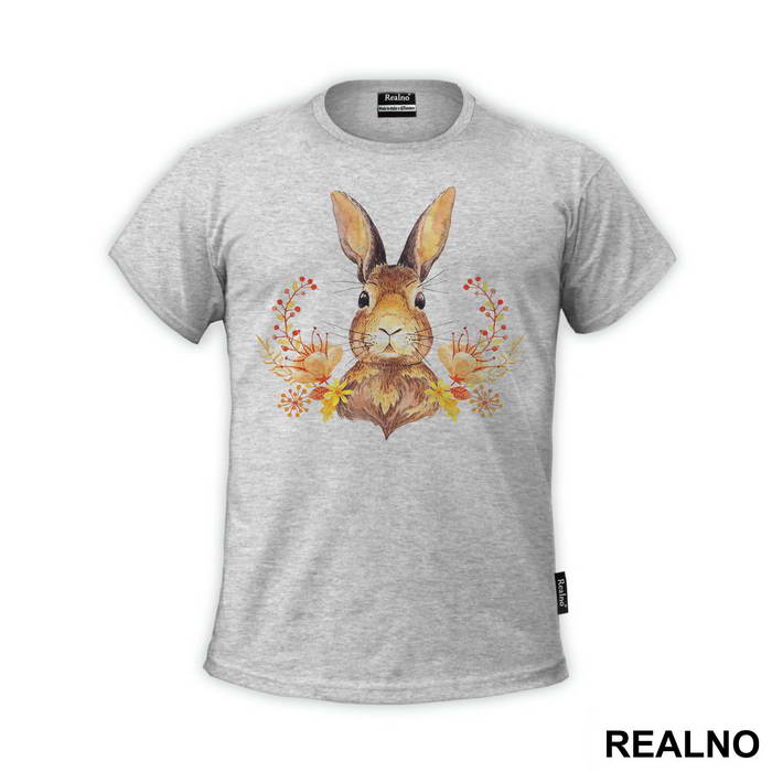 Rabbit With Flowers - Životinje